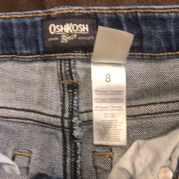 Boys Oshkosh patchwork jeans - Picture 2 of 3